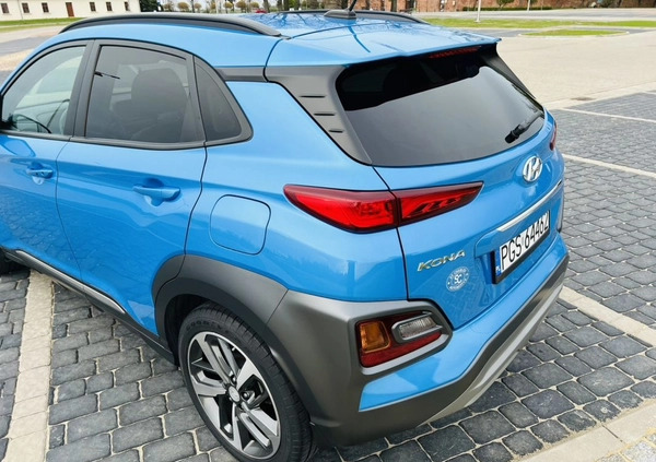 Hyundai Kona cena 67900 przebieg: 47500, rok produkcji 2018 z Piaski małe 562